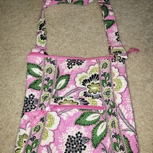 Vera Bradley croosbody pink floral bag